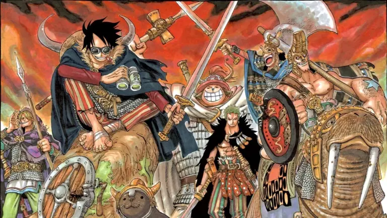 Các nhân vật One Piece phong cách Viking