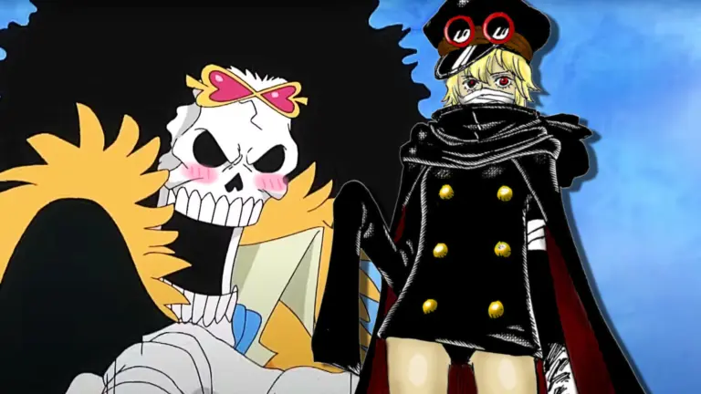 Tin truyện One Piece Chương 1149 – Đợi Một Giây: Gaban Gục Ngã, Imu Chiếm Hữu, Bí Mật Gunko Hé Lộ!?
