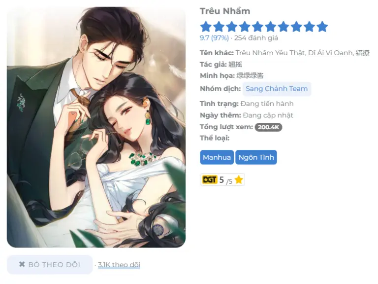 Hiển thị điểm đánh giá sau khi nhúng